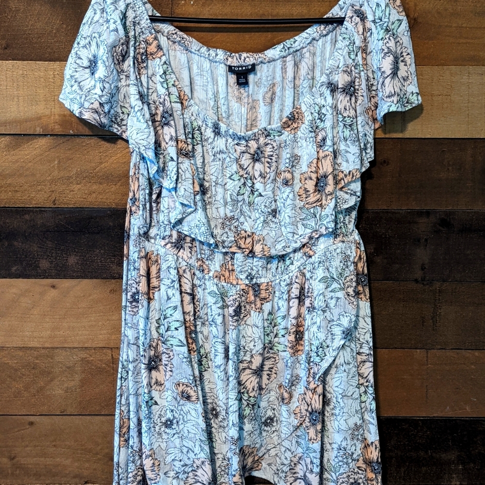 Torid off the Shoulders Floral Top